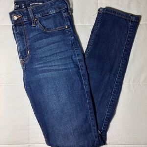 hollister high rise super skinny jeans